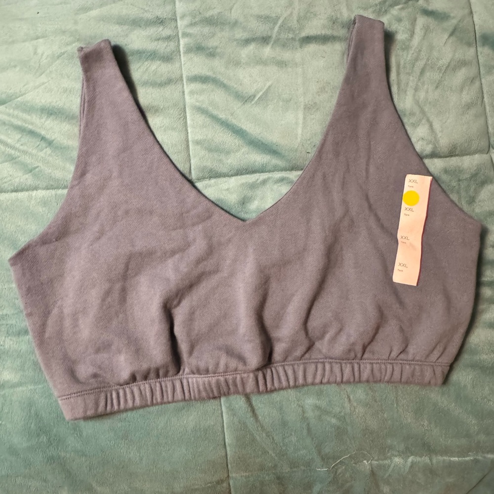 Wild Fable Blue Cropped Tank